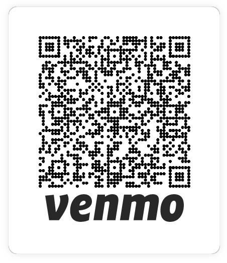 Donate to Utah Fencing Foundation - Venmo QR code